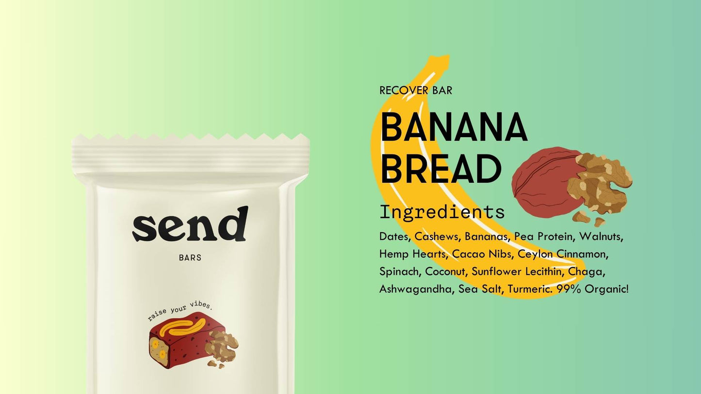 Half and Half Case : Banana Bread + Peanut Cacao Crunch
