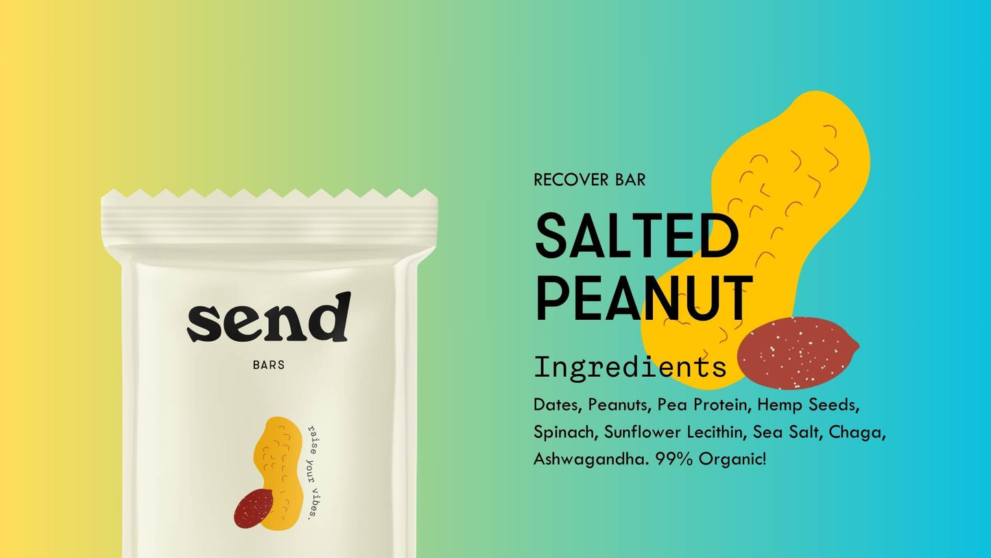 Half and Half Case: Salted Peanut + Peanut Cacao Crunch