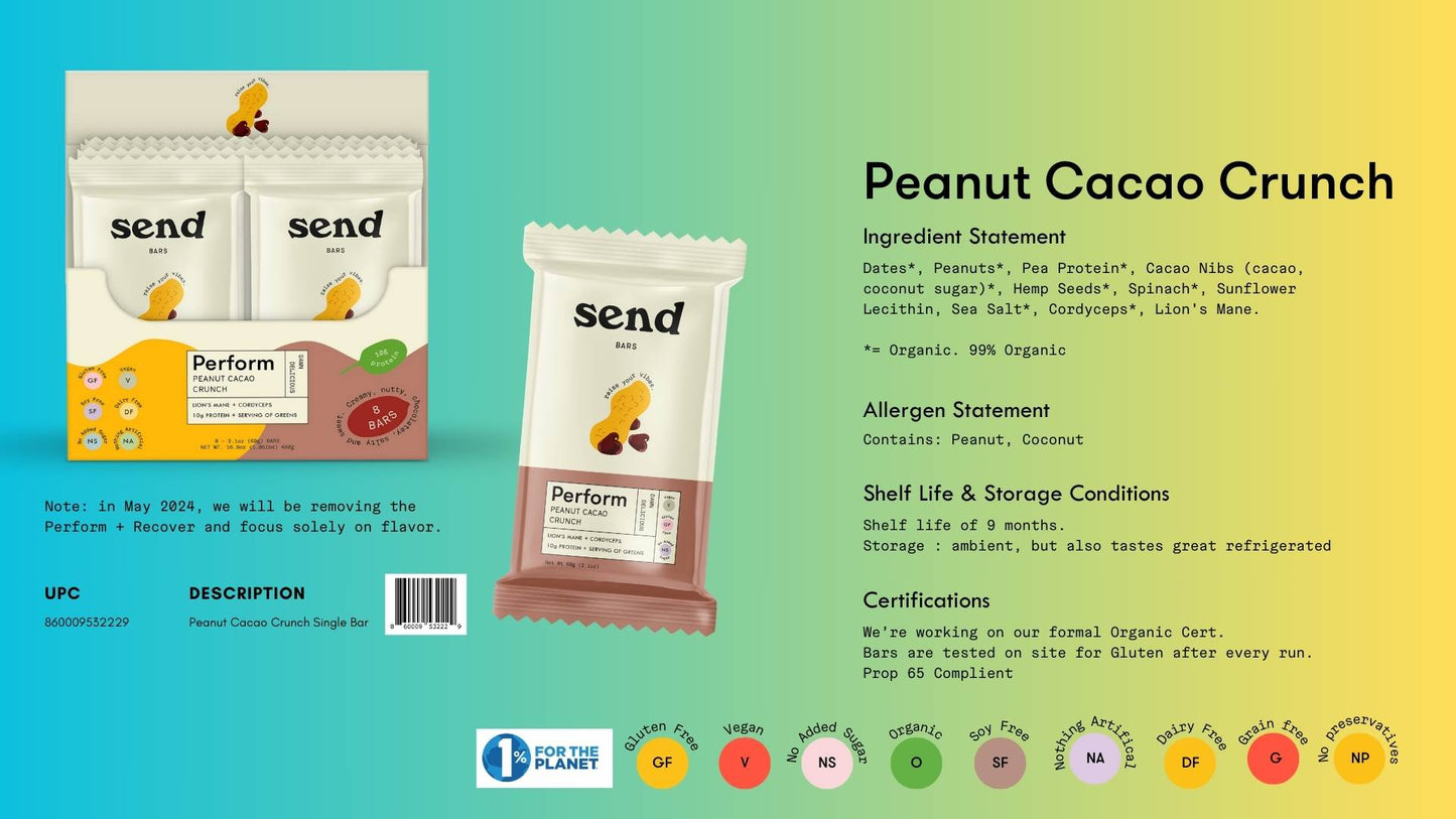 Half and Half Case: Salted Peanut + Peanut Cacao Crunch