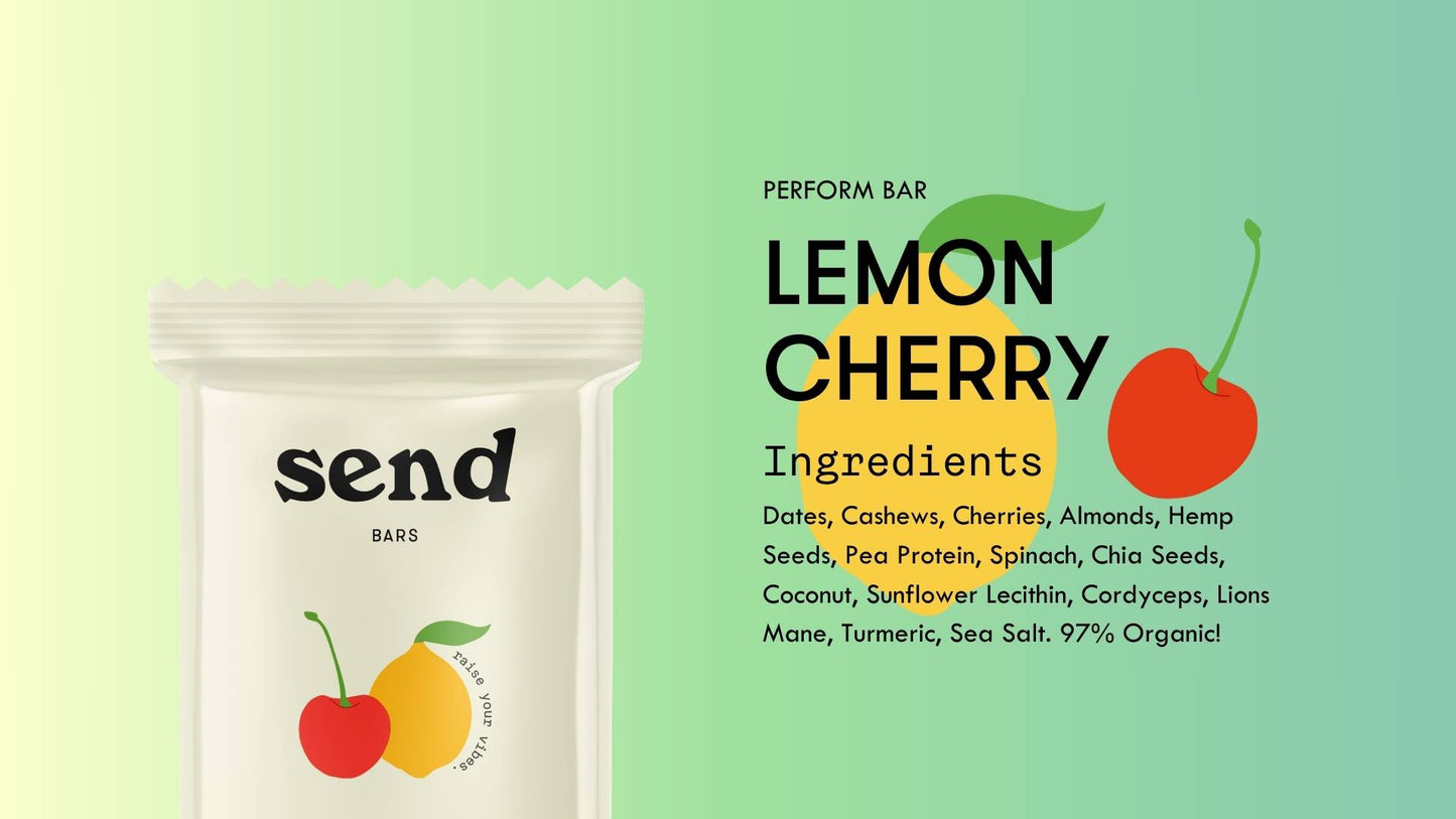 Half and Half Case: Lemon Cherry + Salted Peanut