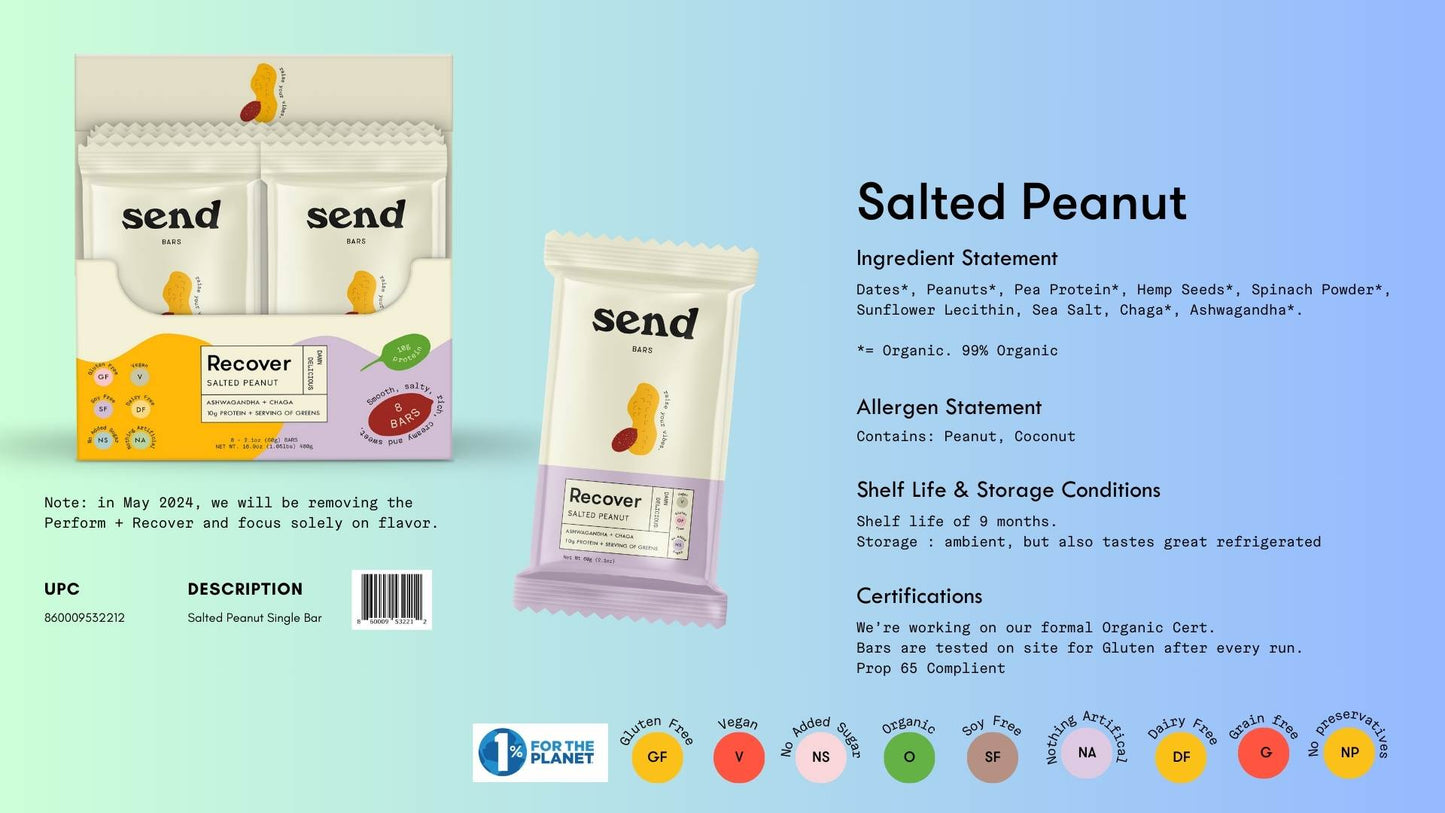 Single Flavor Case: Salted Peanut