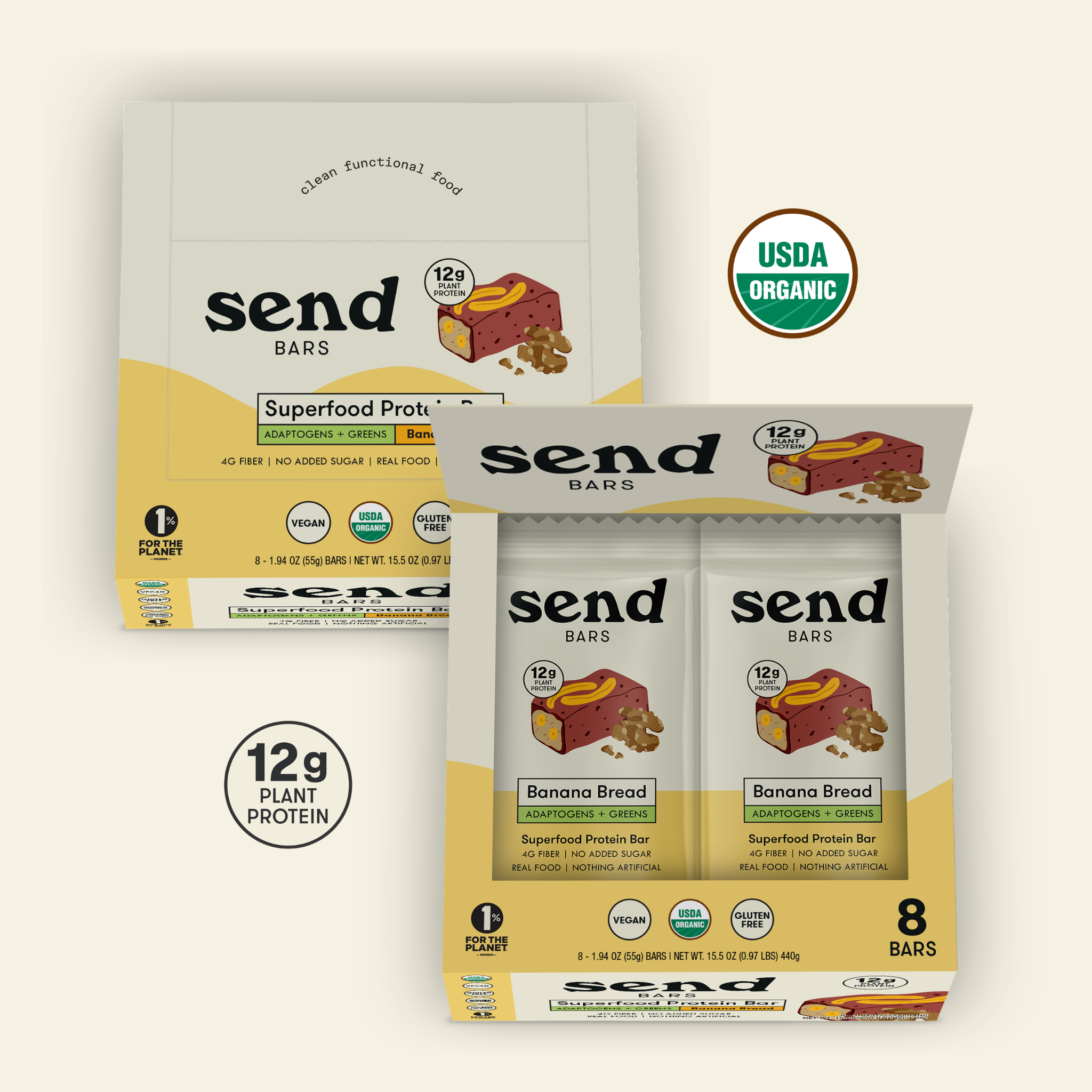 Send Bars | The Best Tasting Superfood Protein Bar