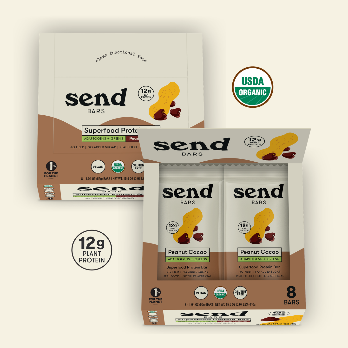 Organic Peanut Cacao