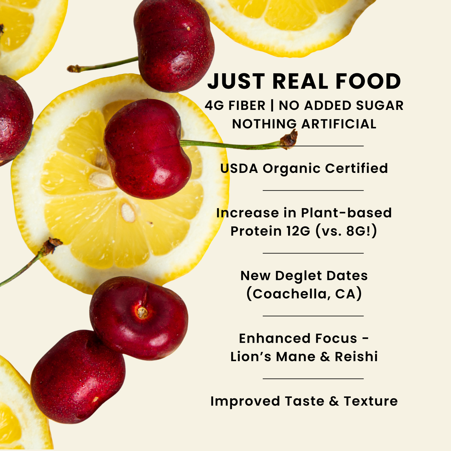 Organic Lemon Cherry